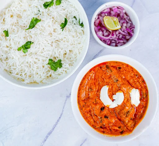 Butter Chicken & Plain Rice