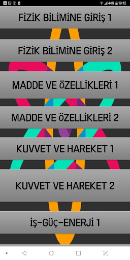 Fizik 9.Sınıf Ders Notları 2020 Güncel Müfredat