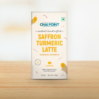 Saffron Turmeric Latte (Pack Of 10)