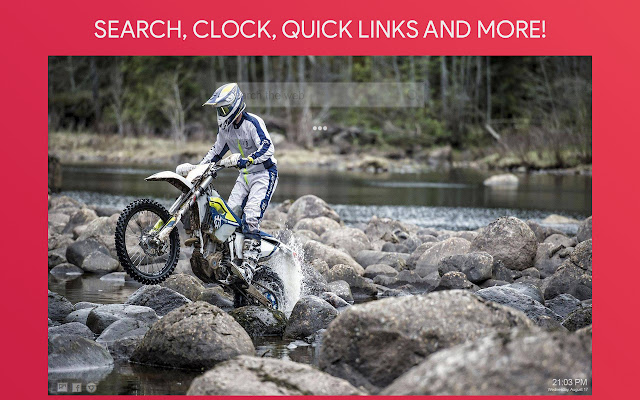 Motocross Wallpaper HD Custom New Tab