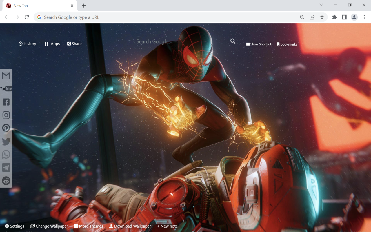 Spider Man Miles Morales Wallpaper Preview image 3