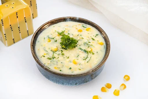 Cream-Of Spinach Corn Soup