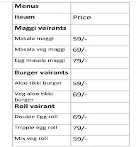 Food Cart menu 3