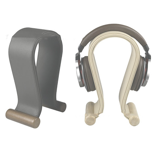 Title 3, Leather Headphone Display Rack Hanger Ornaments...