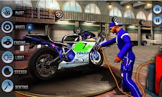 Police Moto Mechanic Workshopのおすすめ画像4