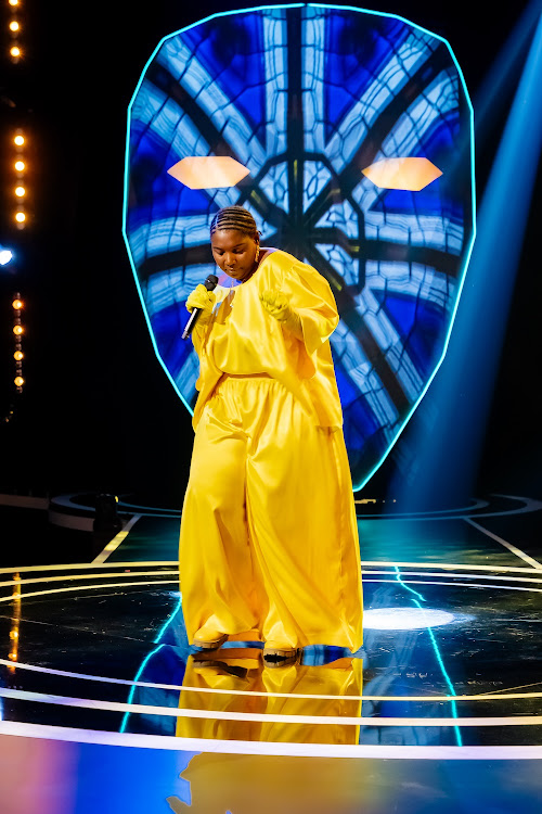 Star aka Nonkanyiso 'LaConco' Conco on the Masked Singer SA