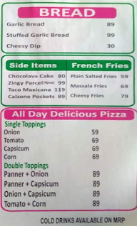 Hot Pizza 59 menu 2