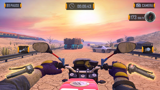 Screenshot Highway Motorbike Drag Racing