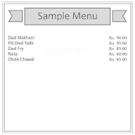 Soni Dhaba menu 2