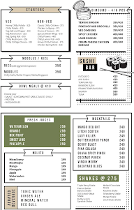 Bean & Co menu 1