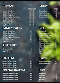Mohammadia Restaurant menu 2