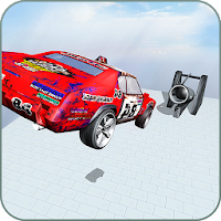 Car Crash Beam Drive Long Jump Accident Sim