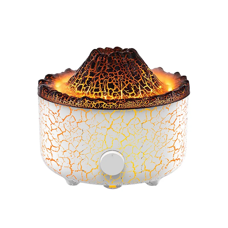 Umidificador Vulcânico Criativo Aromaterapia Máquina Spray Medusa Chama Difusor de Ar Umidificação Relaxante Ambiente