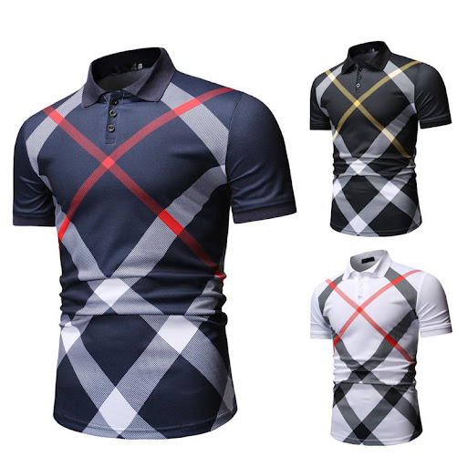 Title 2, Mens Casual Fashion Polo Shirt Fashion