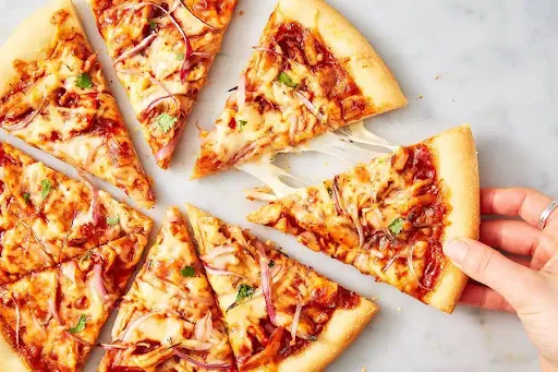 Loaded Chicken Pizza