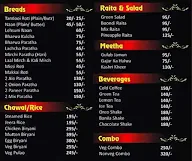 Butter Chicken Factory Since 1979 menu 1