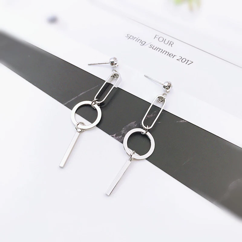 Aretes coreanos con borlas de lazo, asimétricos con perlas y flores, elegantes y modernos para realzar tu look.