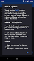 Tipatch • Backup internal stor Screenshot