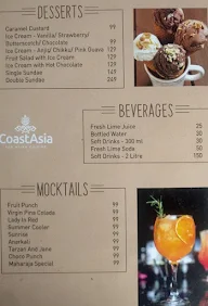 Coast Asia menu 1