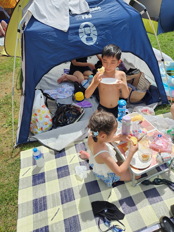 ランドクルーザープラドの暑い、、暑いぞおおお！！・お盆休み・夏休み・地震大丈夫でしたか？・手稲プールに関するカスタム事例の投稿画像3枚目