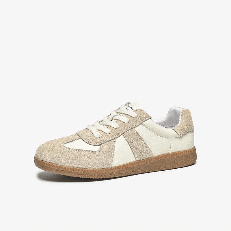 Title 6, Dames leren schoenen retro wit sportief. Comfor...