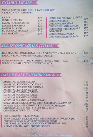 Belly Di Balle Balle menu 6