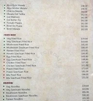 The Potroast menu 3