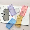 Ốp Điện Thoại Tpu Trong Suốt Màu Trơn Chống Rơi Có Ngăn Đựng Thẻ Đơn Giản Cho Iphone 7/8/X/Xs/Xr/11/12/Plus/Pro/Max