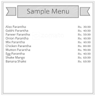 Prem Paranthewalla menu 3