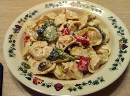 Cassie's tortellini salad