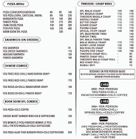 Boom Boom Cafe menu 4