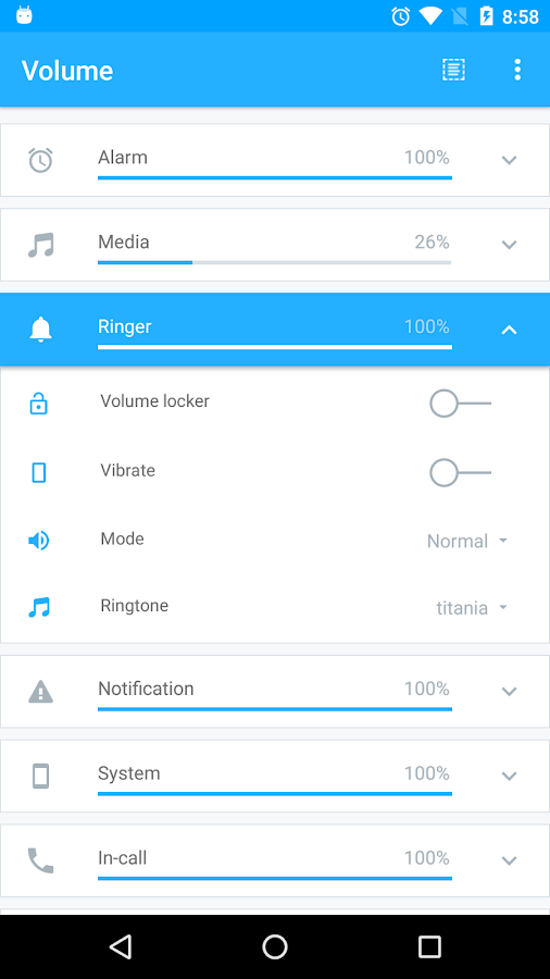    Volume Control- screenshot  