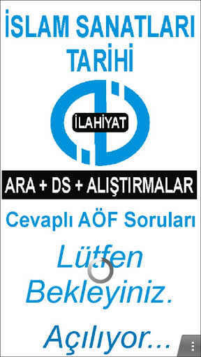 AÖF İSLAM SANATLARI TARİHİ