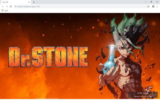 DR. Stone New Tab & Wallpapers Collection