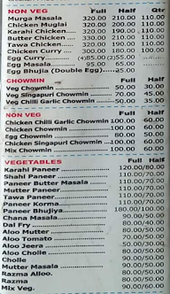 Madhav Restaurant menu 1