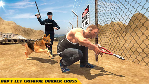 Border Police Dog Chase Sim 3D