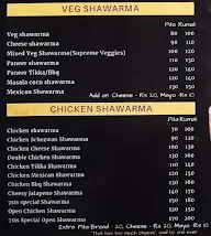 Kings Shawarma menu 3