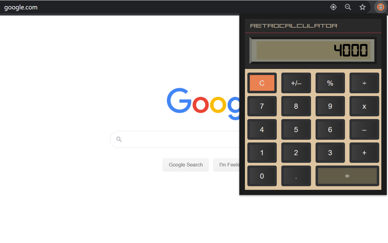 Retro Calculator Preview image 2