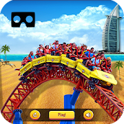 VR Roller coaster Beach Simulator. Top Motion Ride 1.0 Icon