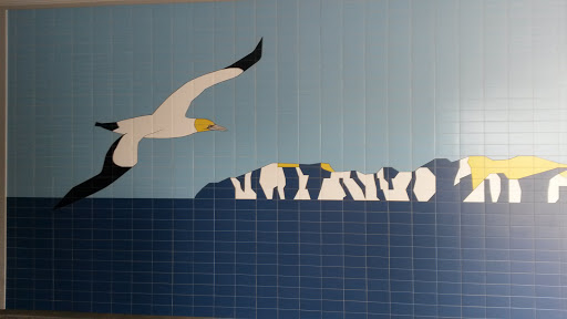 Seagull Over Young Nick's Head Tile Mural