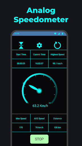 Screenshot Speedometer: GPS Speed Tracker