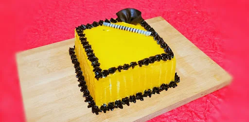 Mango Cake Square [Pure Eggless]