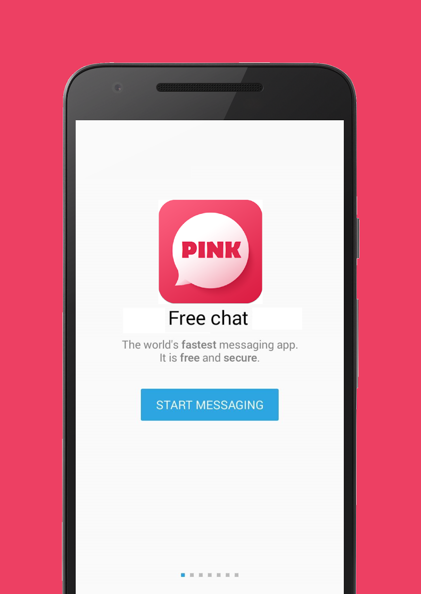 Pink Messenger Screen 1