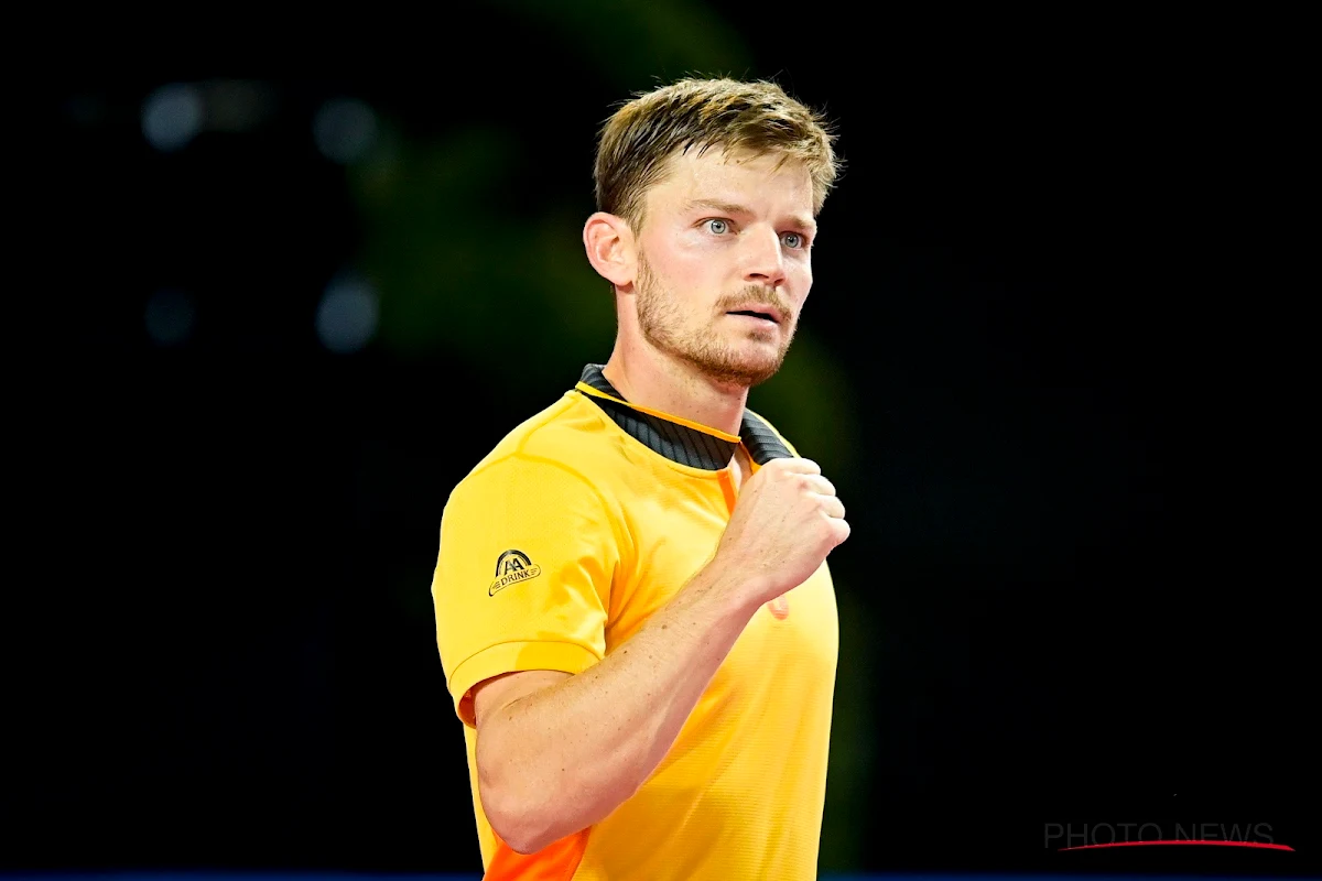 David Goffin heeft het bij momenten erg moeilijk tegen Gauthier Onclin, maar gaat naar finale op BW Open