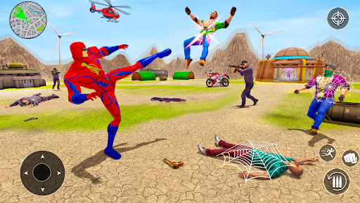 Spider Rope Hero Man Game