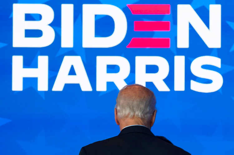 Biden was introduced by his running mate, US Senator Kamala Harris, who will be the first woman, the first Black American and the first American of Asian descent to serve as vice president, the country's No. 2 office.