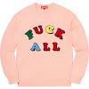 jamie reid/supreme fuck all sweater ss21