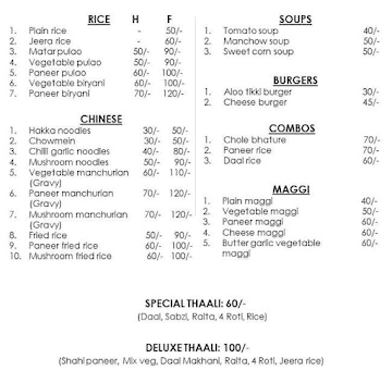 Masala Chowk Pure Veg By Royal Bistro menu 