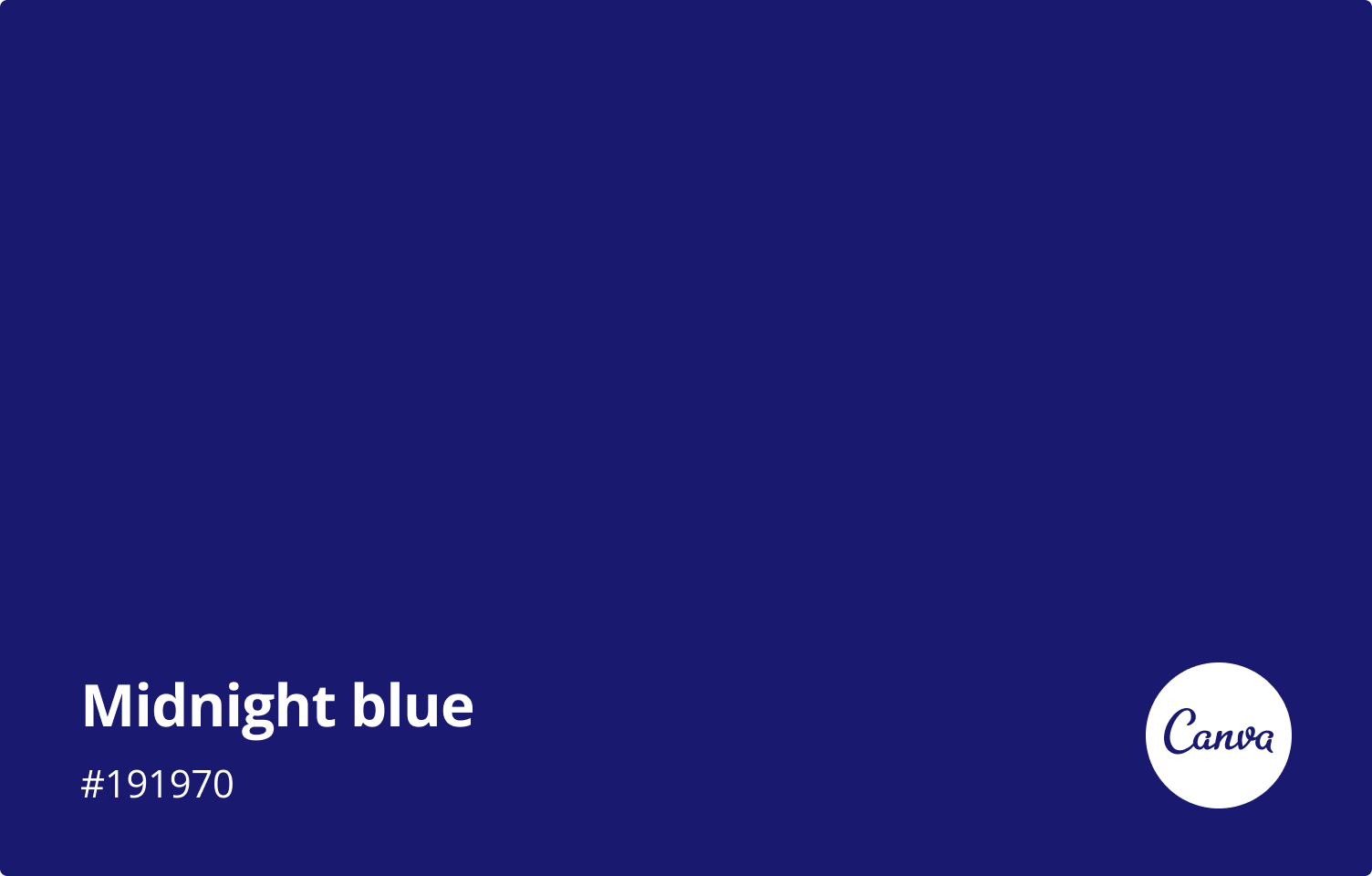 3. Midnight Blue