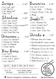 The Noodle Theory menu 2